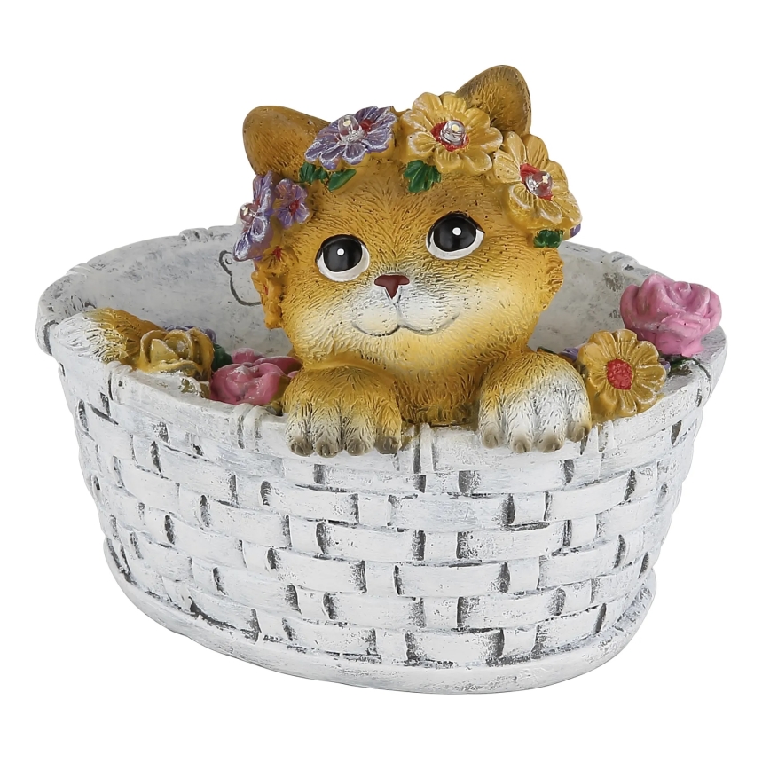 Globo - LED Solarleuchte LED/1,2V IP44 300 mAh Katze