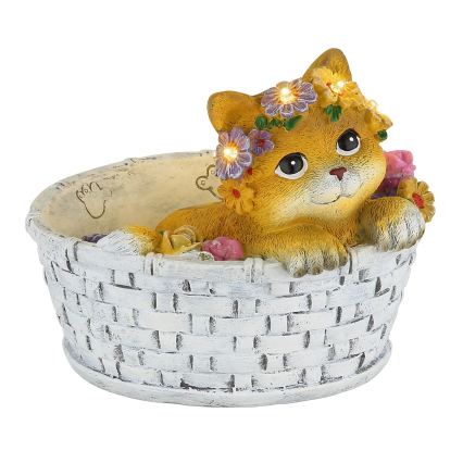 Globo - LED Solarleuchte LED/1,2V IP44 300 mAh Katze