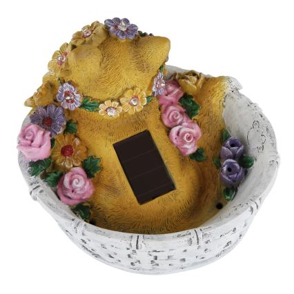 Globo - LED Solarleuchte LED/1,2V IP44 300 mAh Katze