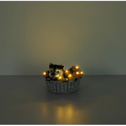 Globo - LED-Solarleuchte LED/1,2V IP44 300 mAh Hund