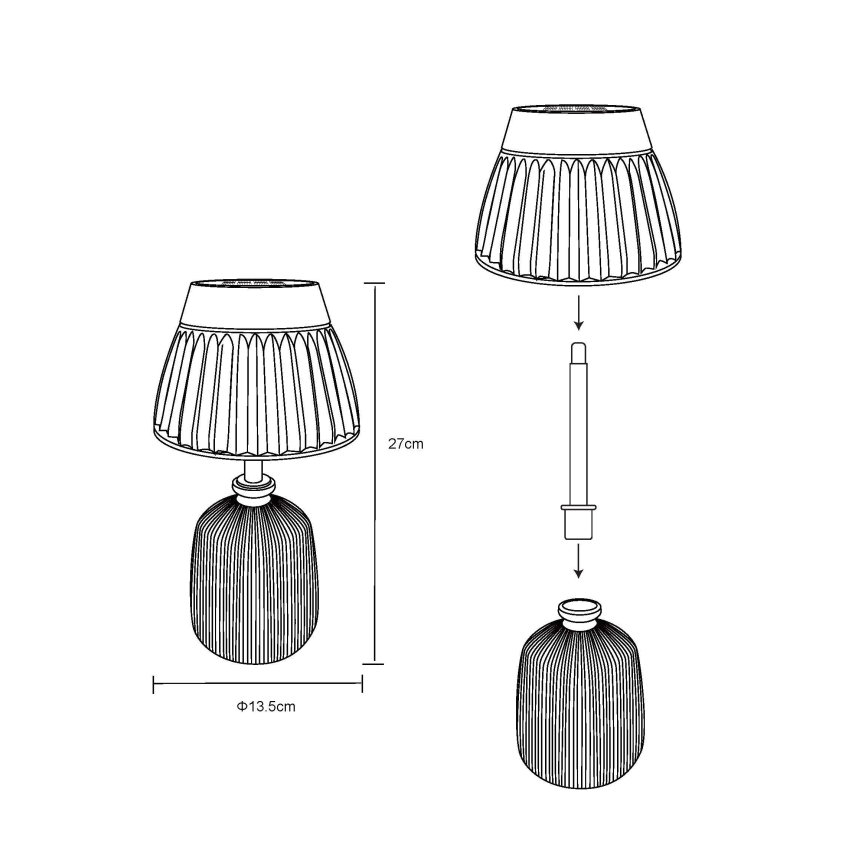 Globo - LED-Solarleuchte 10xLED/0,06W/3V IP44