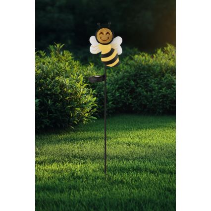 Globo - LED Solarleuchte 200xLED/3V IP44 600 mAh Biene