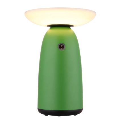 Globo - Dimmbare LED-Solarleuchte mit Touch-Funktion LED/10W/3,7V IP54 grün