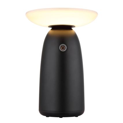 Globo - LED dimmbare Solar-Touchlampe LED/10W/3,7V IP54 3600 mAh schwarz