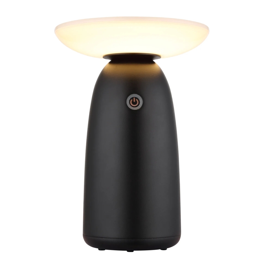 Globo - LED dimmbare Solar-Touchlampe LED/10W/3,7V IP54 3600 mAh schwarz