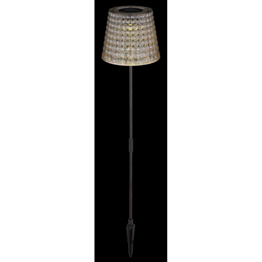 Globo - SET 2x LED-Solarleuchte LED/0,06W/3V IP44 grau