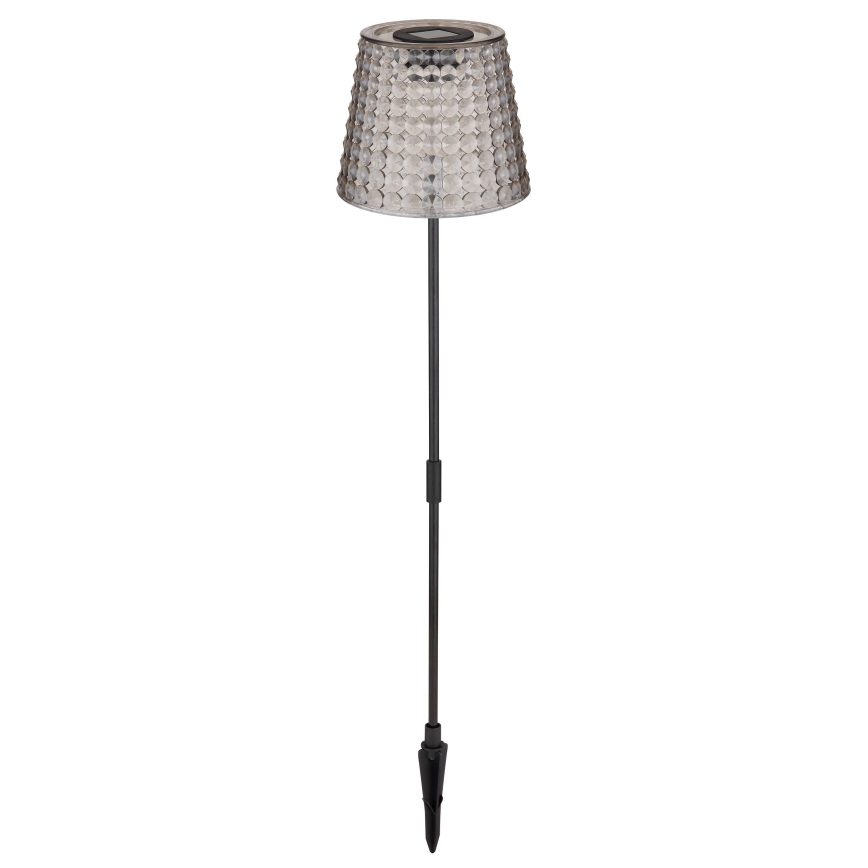 Globo - SET 2x LED-Solarleuchte LED/0,06W/3V IP44 grau