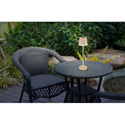 Globo - LED-Solarleuchte LED/0,6W/3V 3000K IP44 1200 mAh beige