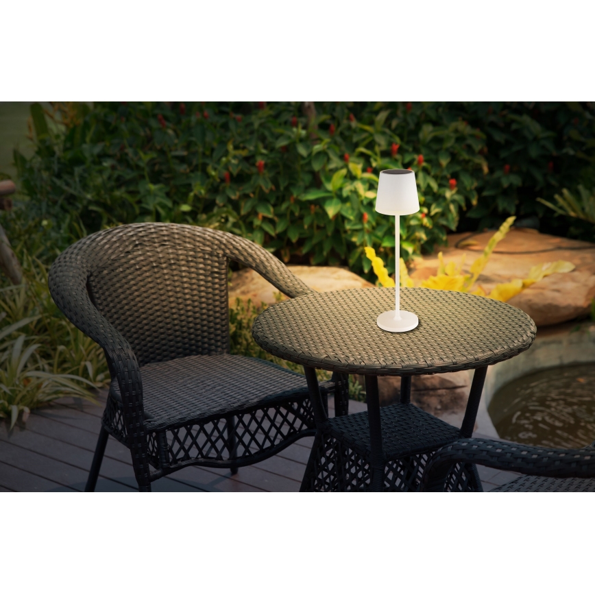 Globo - LED-Solarleuchte LED/0,6W/3V 3000K IP44 weiß