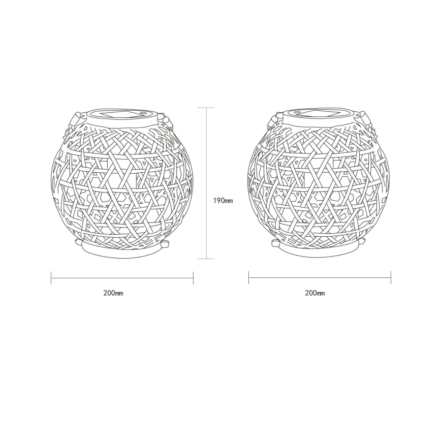 Globo - LED-Solarleuchte LED/0,02W/3V IP44