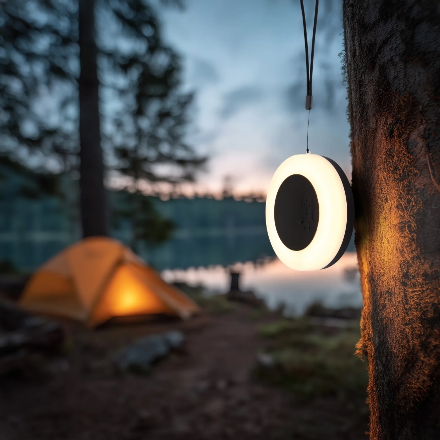 Globo - LED Tragbare Solarlampe LED/3W/3,7V IP54 2200 mAh