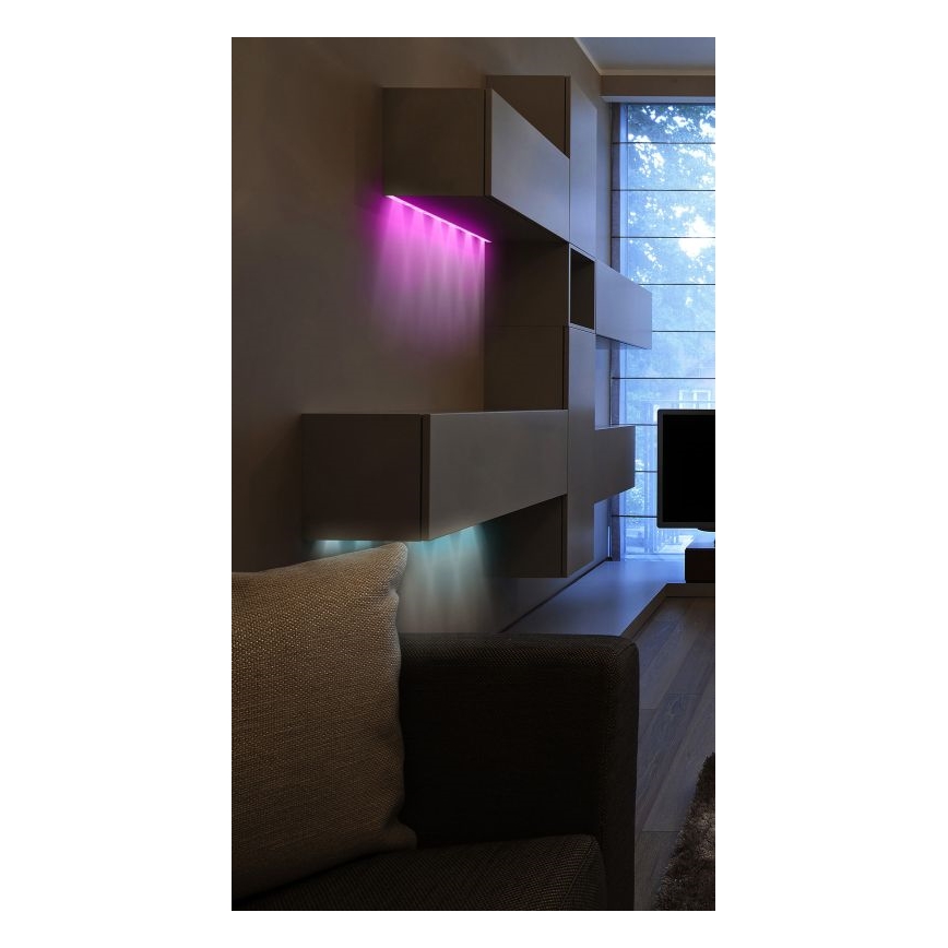 Globo - Dimmbarer LED-RGB-Streifen LED/6W/230V 1m + Fernbedienung