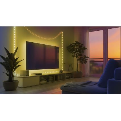 Globo - LED-Streifen 50xLED/0,06W/5V 5 m 8 Funktionen