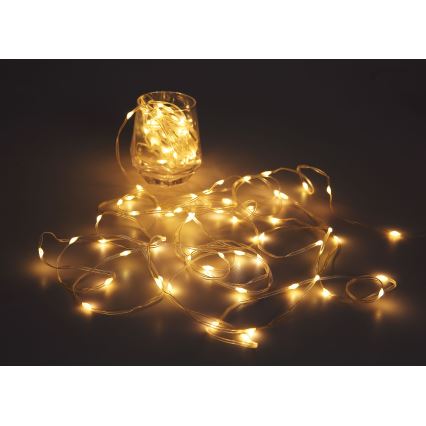 Globo - LED-Streifen 50xLED/0,06W/5V 5 m 8 Funktionen