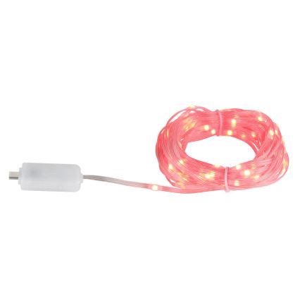 Globo - LED RGB Streifen 50xLED/0,06W/5V 5 m 27 Funktionen