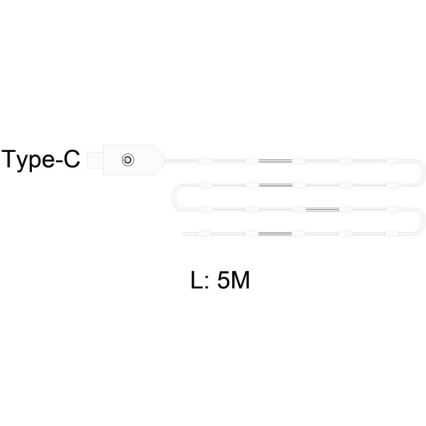 Globo - LED RGB Streifen 50xLED/0,06W/5V 5 m 27 Funktionen