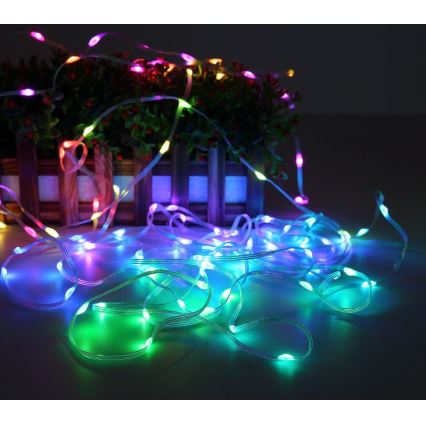 Globo - LED RGB Streifen 100xLED/0,06W/5V 10 m 27 Funktionen