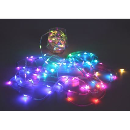 Globo - LED RGB Streifen 100xLED/0,06W/5V 10 m 27 Funktionen