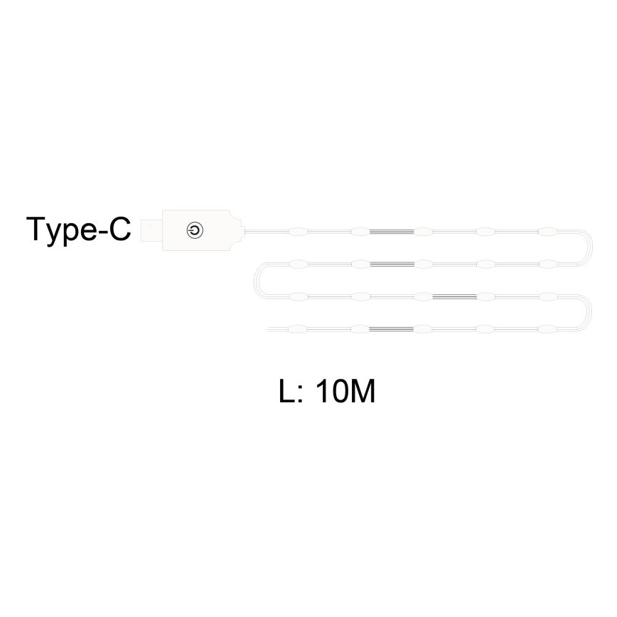 Globo - LED RGB Streifen 100xLED/0,06W/5V 10 m 27 Funktionen