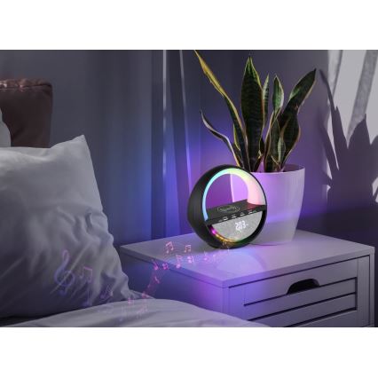 Globo - LED RGB wiederaufladbare Touch-Tischlampe mit Lautsprecher LED/3,5W/5V 1800 mAh