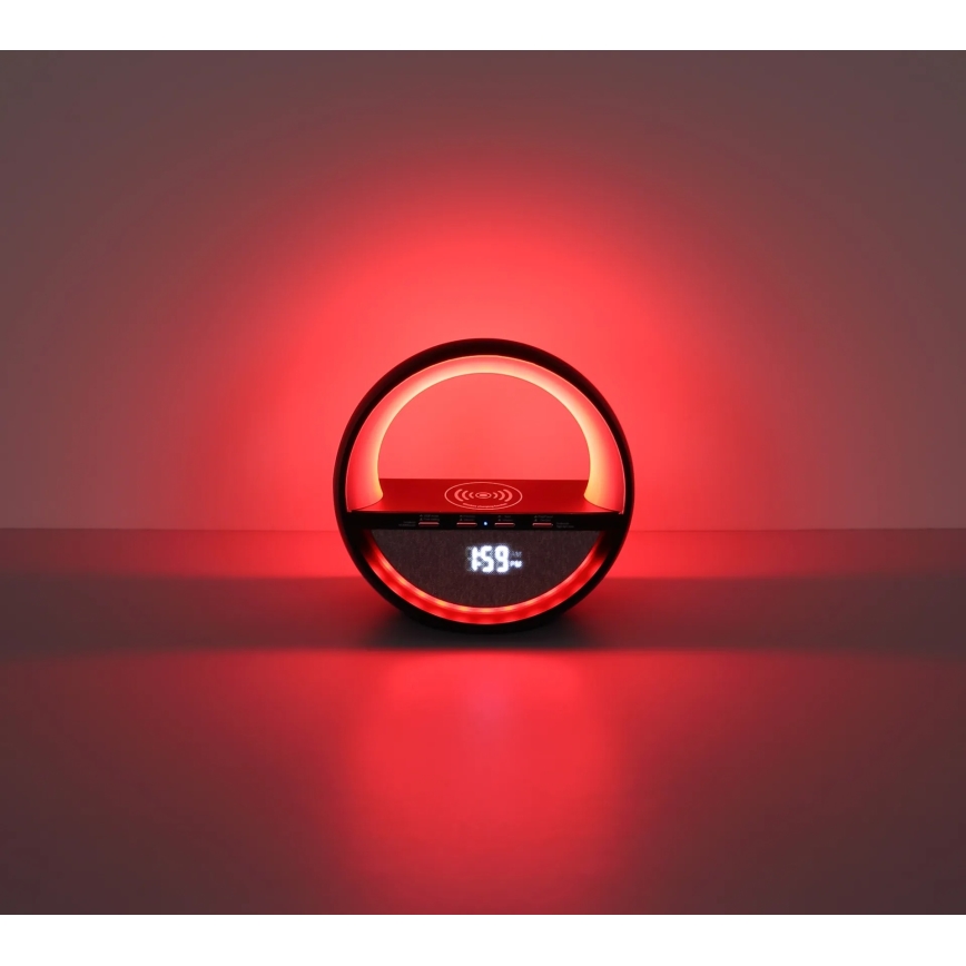 Globo - LED RGB wiederaufladbare Touch-Tischlampe mit Lautsprecher LED/3,5W/5V 1800 mAh