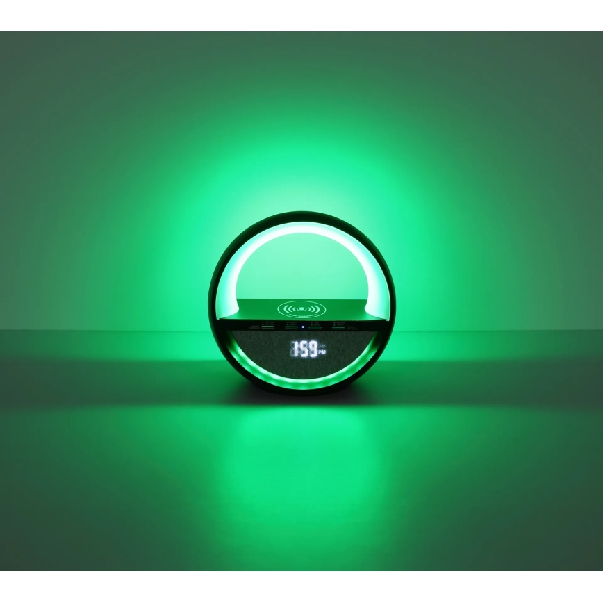 Globo - LED RGB wiederaufladbare Touch-Tischlampe mit Lautsprecher LED/3,5W/5V 1800 mAh