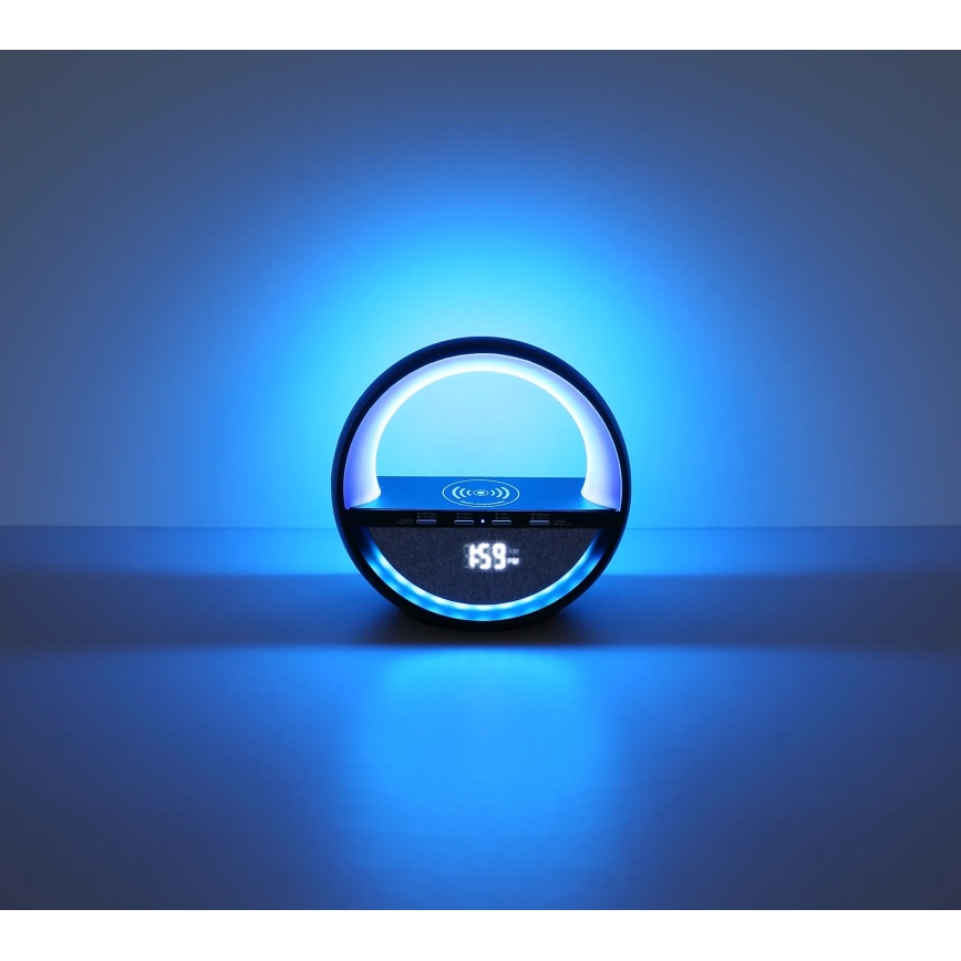 Globo - LED RGB wiederaufladbare Touch-Tischlampe mit Lautsprecher LED/3,5W/5V 1800 mAh