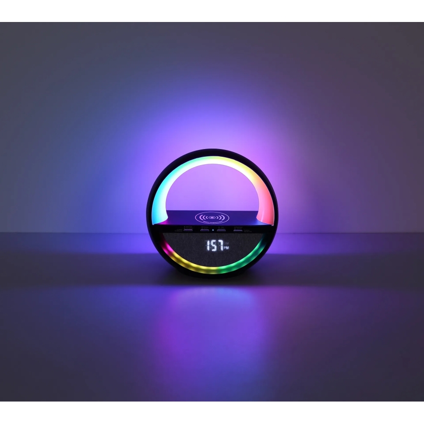 Globo - LED RGB wiederaufladbare Touch-Tischlampe mit Lautsprecher LED/3,5W/5V 1800 mAh