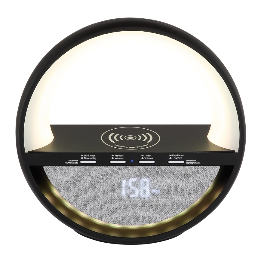 Globo - LED RGB wiederaufladbare Touch-Tischlampe mit Lautsprecher LED/3,5W/5V 1800 mAh