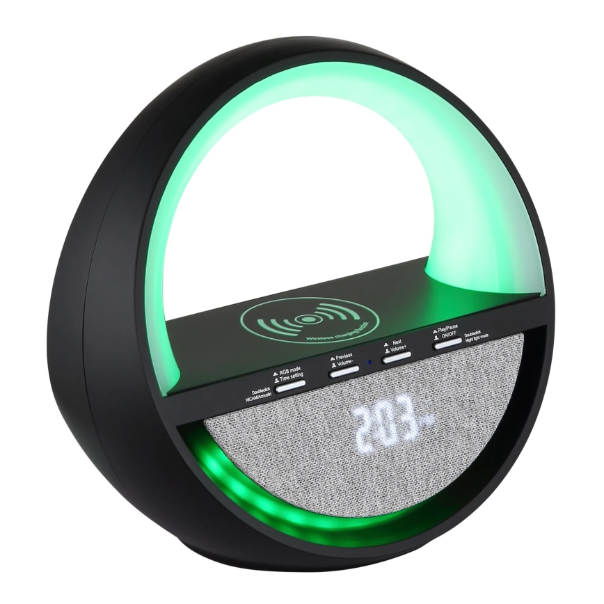 Globo - LED RGB wiederaufladbare Touch-Tischlampe mit Lautsprecher LED/3,5W/5V 1800 mAh