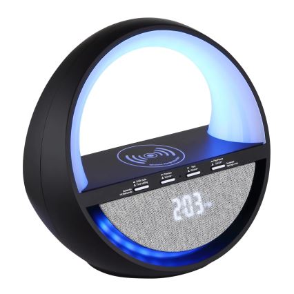 Globo - LED RGB wiederaufladbare Touch-Tischlampe mit Lautsprecher LED/3,5W/5V 1800 mAh
