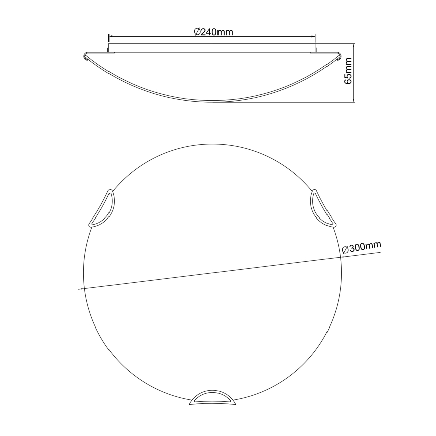 Globo - Kinder-Deckenleuchte 2xE27/60W/230V