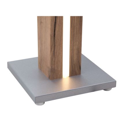 Globo - LED-Stehleuchte LED/17W/230V + 1xE27/40W