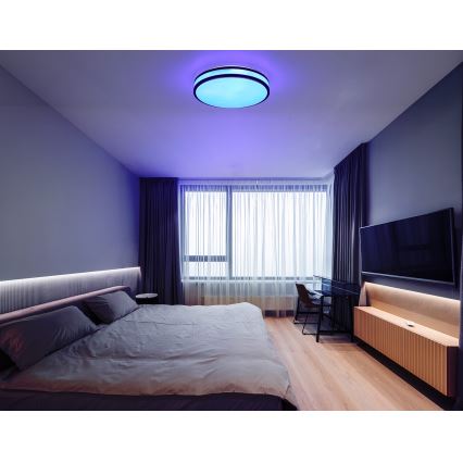 Globo - Dimmbare LED-RGBW-Deckenleuchte LED/18W/230V 2700-6000K + Fernbedienung