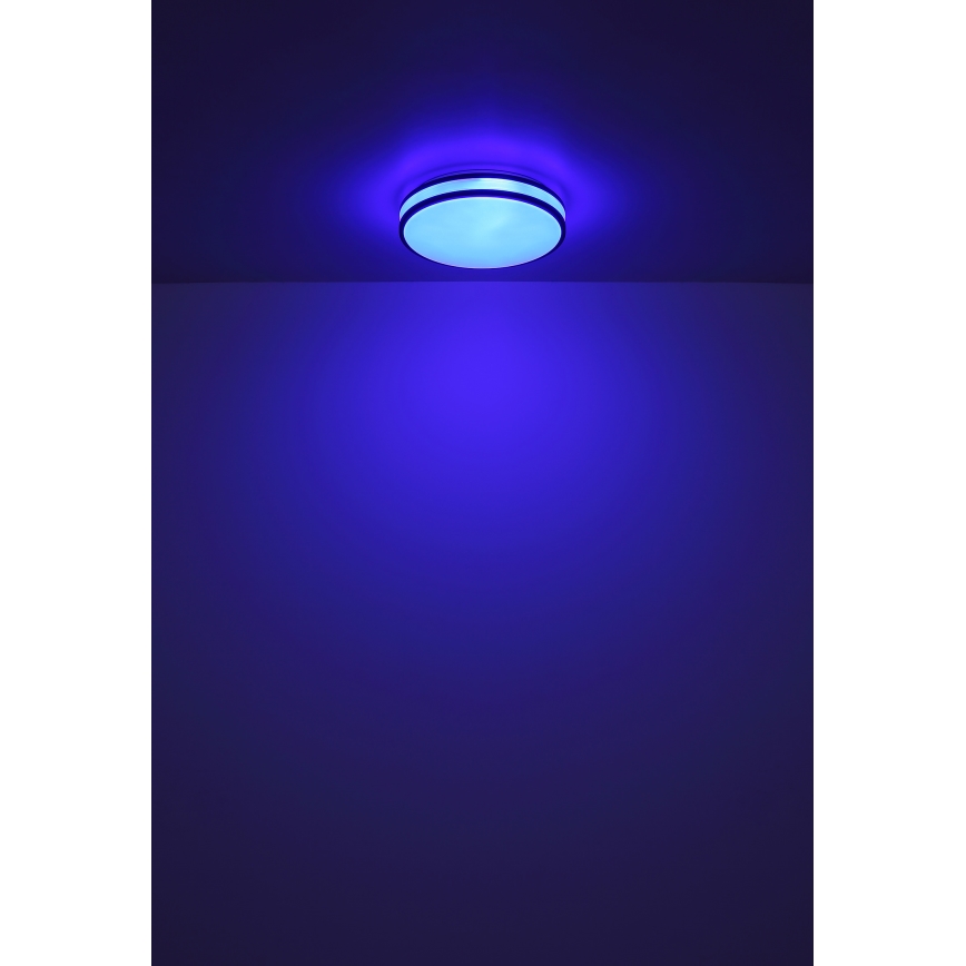 Globo - Dimmbare LED-RGBW-Deckenleuchte LED/18W/230V 2700-6000K + Fernbedienung