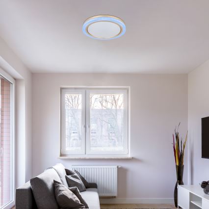 Globo - LED RGBW dimmbare Deckenleuchte LED/20W/230V 2700-6500K + Fernbedienung