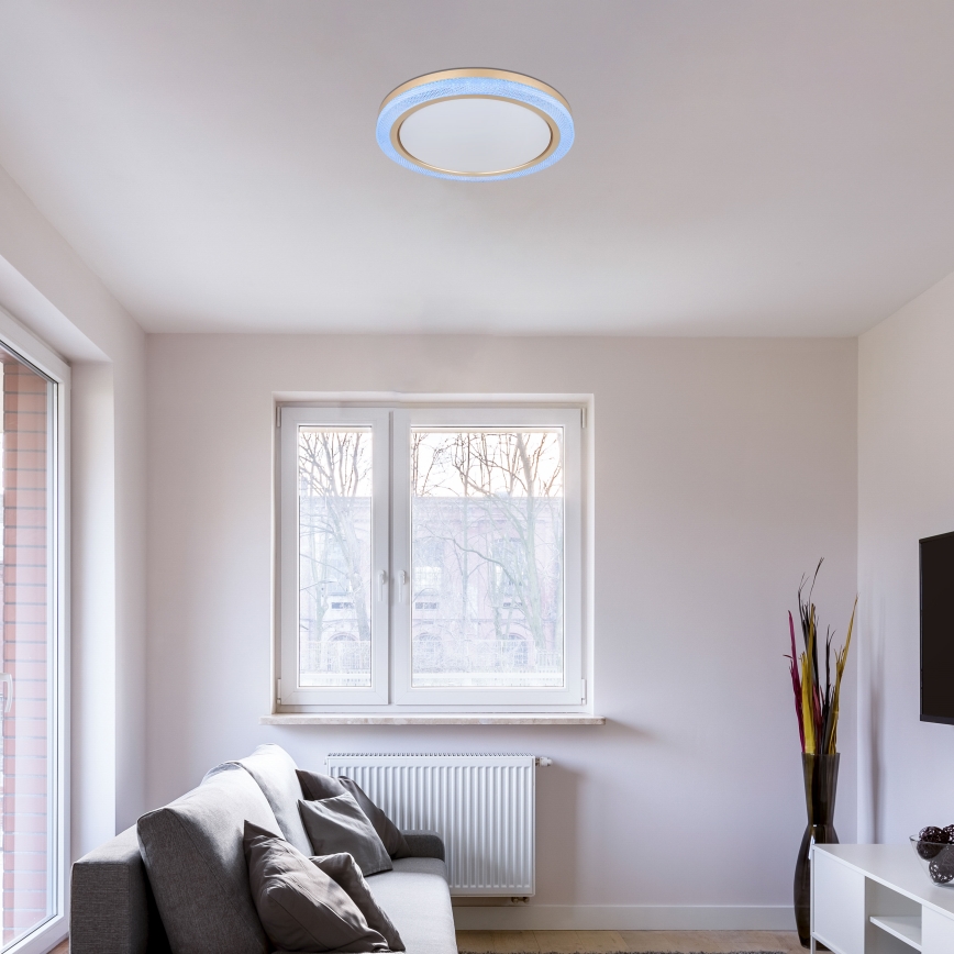 Globo - LED RGBW dimmbare Deckenleuchte LED/20W/230V 2700-6500K + Fernbedienung