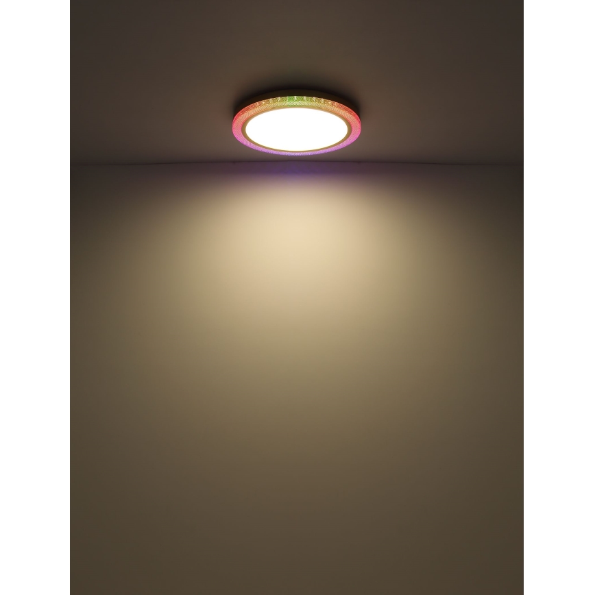 Globo - LED RGBW dimmbare Deckenleuchte LED/20W/230V 2700-6500K + Fernbedienung