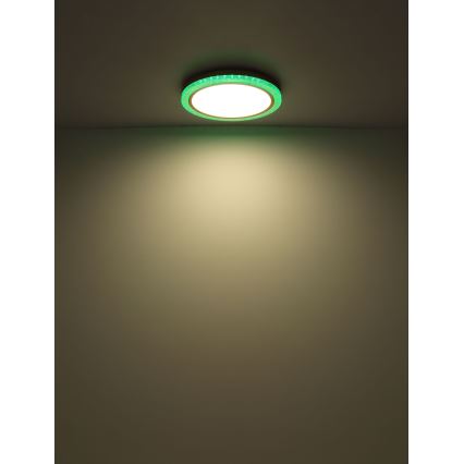 Globo - LED RGBW dimmbare Deckenleuchte LED/20W/230V 2700-6500K + Fernbedienung
