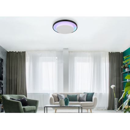 Globo - LED RGBW dimmbare Deckenleuchte LED/21W/230V 2700-6500K + Fernbedienung