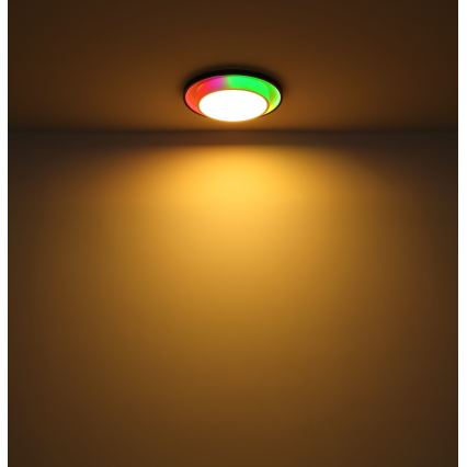 Globo - LED RGBW dimmbare Deckenleuchte LED/21W/230V 2700-6500K + Fernbedienung