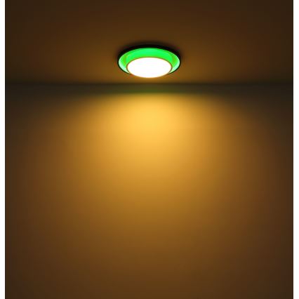 Globo - LED RGBW dimmbare Deckenleuchte LED/21W/230V 2700-6500K + Fernbedienung