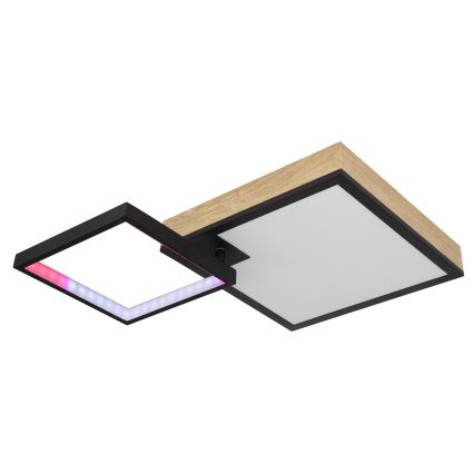 Globo - LED RGBW dimmbare Leuchte LED/21W/230V + LED/3W 2700-6500K + Fernbedienung