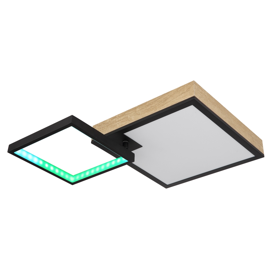 Globo - LED RGBW dimmbare Leuchte LED/21W/230V + LED/3W 2700-6500K + Fernbedienung