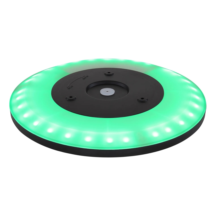 Globo - LED RGB Dimmbare Deckenleuchte für Badezimmer LED/18W/230V 3000-6000K + Fernbedienung IP44 schwarz