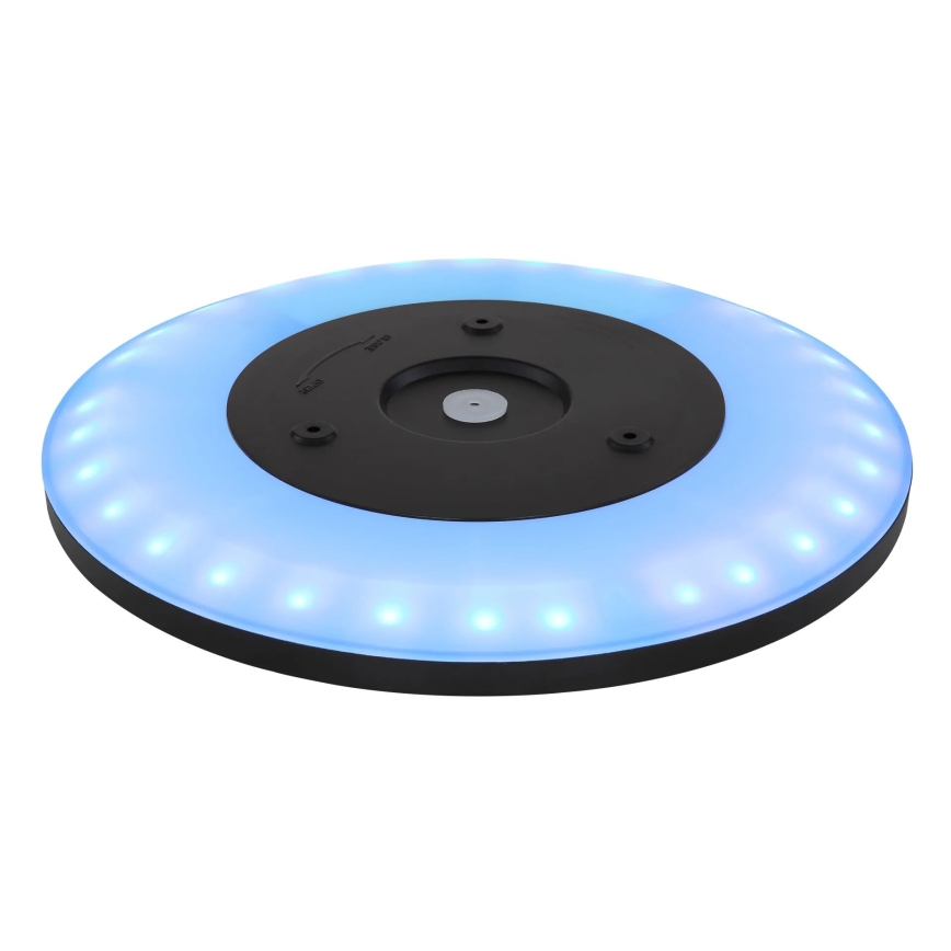 Globo - LED RGB Dimmbare Deckenleuchte für Badezimmer LED/18W/230V 3000-6000K + Fernbedienung IP44 schwarz