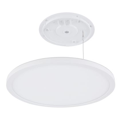 Globo - Dimmbare LED-Deckenleuchte für das Badezimmer LED/18W/230V d 29,4 cm IP44 weiß