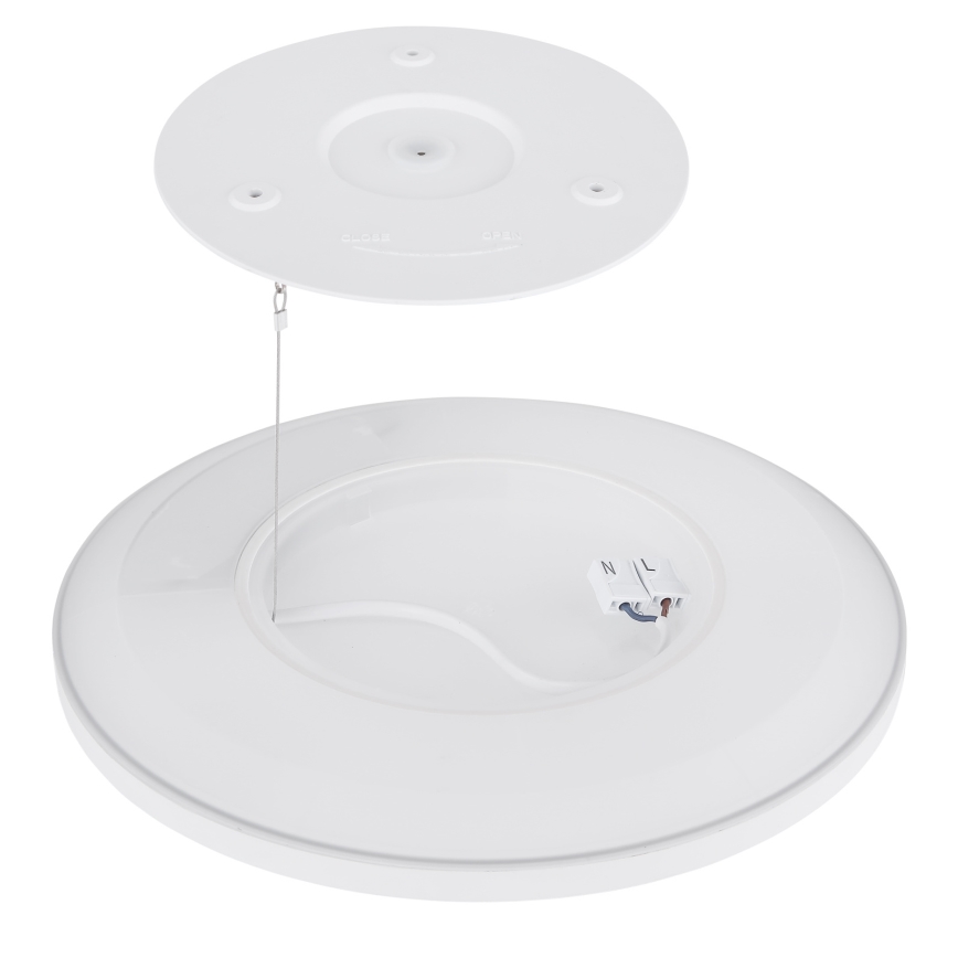 Globo - Dimmbare LED-Deckenleuchte für das Badezimmer LED/24W/230V d 42 cm IP44 weiß