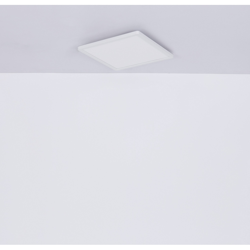 Globo - Dimmbare LED-Deckenleuchte für das Badezimmer LED/18W/230V 29,4x29,4 cm IP44 weiß