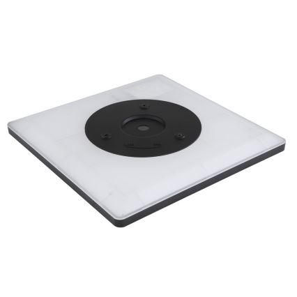 Globo - LED dimmbare Badezimmer-Deckenleuchte LED/24W/230V 42x42 cm IP44 schwarz